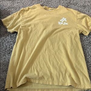 Ron Jon Yellow Short Sleeve Tee